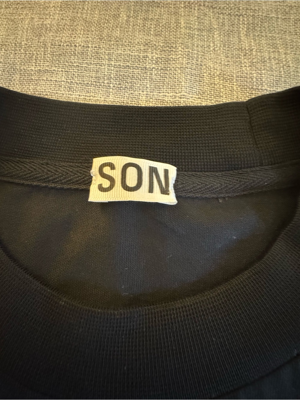 Son Of A Tailor Black Supima Cotton T-Shirt Size Large - Picture 7 of 15